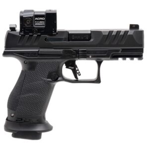 Walther Arms PDP Pro C 9mm semi-automatic pistol with 4-inch barrel and Acro optic-ready slide, left side view