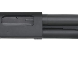 Mossberg 590 Shockwave 12 gauge pump action pistol grip firearm with 14-inch blued barrel and synthetic stock