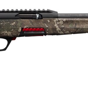 Winchester Wildcat .22 LR semi-automatic rifle with 18-inch threaded matte blued barrel, ghost ring sights, and Picatinny rail