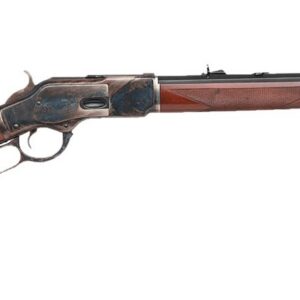 Taylor's & Company 1873 lever action rifle in .357 Magnum with 20-inch blued barrel and wood stock