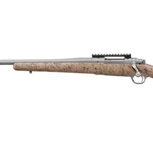 Ruger Hawkeye FTW Hunter left-hand bolt-action rifle in 6.5 Creedmoor with 24-inch matte stainless threaded barrel