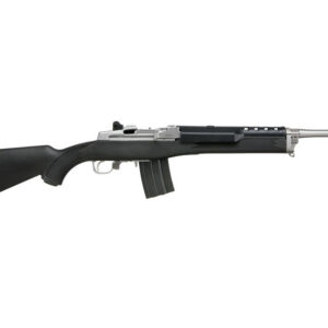 Ruger Mini-14 Tactical semi-automatic rifle in matte stainless with 16.1-inch barrel chambered in .223 Rem/5.56 NATO