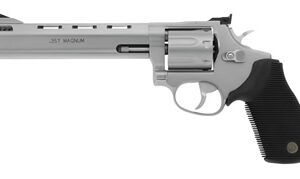 Taurus 627 Tracker .357 Magnum stainless revolver with 6.5-inch barrel and adjustable sights