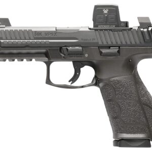 Heckler & Koch VP9A1 X 9mm black striker-fired pistol with optic-ready slide and tritium night sights