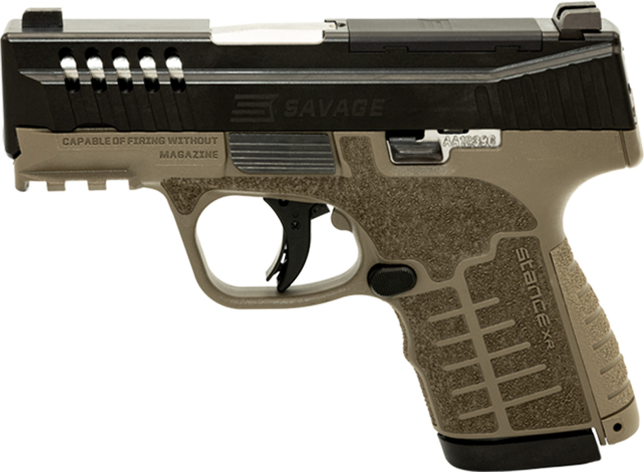 Savage Arms Stance XR MC9 9mm Semi-Auto Pistol FDE 13+1