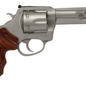 Charter Arms The Professional .357 Magnum matte stainless revolver with 4.2-inch barrel and adjustable sights