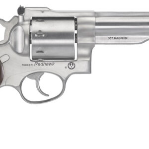 Ruger Redhawk .357 Magnum 5.5 inch satin stainless 8-shot double action revolver with adjustable rear sight