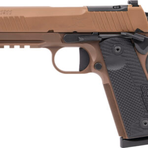 SIG 1911 XCARRY 45ACP 4.25" - XRAY3 OR (2)8RD G10 COYOTE
