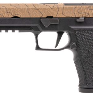 SIG P320 XTEN ENDURE 10MM 5" - XRAY3 (3)15RD TAN TOPO/BLACK