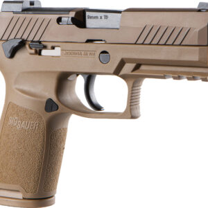 SIG P320 M18 9MM 3.9" NITE SGT - OR (3)10RD COYOTE CA COMPLIANT