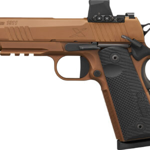SIG SAUER 1911X Carry .45 ACP Semi-Auto Pistol – Coyote/Black with XRAY3 Night Sights & Optic-Ready Slide