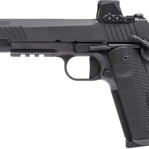 SIG SAUER 1911X Carry .45 ACP Semi-Auto Pistol – Black DLC, Optic Ready with XRAY3 Night Sights