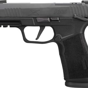 SIG Sauer P365X Macro 9mm 3.1" Compensator, Manual Safety, XRAY3 Night Sights, 2x17rd – Black