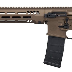 SIG SAUER SIG516 G3 semi-automatic AR rifle in bronze with 16-inch barrel chambered in 5.56 NATO