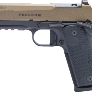 SIG SAUER 1911 X Freedom .45 ACP 4.2" Commander Pistol – XRAY3 Night Sights, Bronze/Black G10, Optic Ready