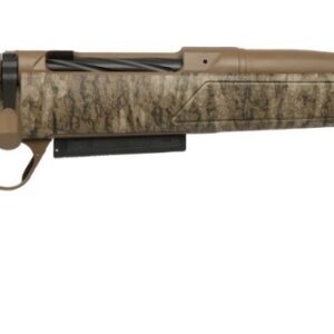 Christensen Arms Evoke bolt-action rifle in 7mm Backcountry with FDE and MOBlack finish and 16.25-inch barrel