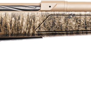 Christensen Arms Evoke bolt-action rifle in .300 PRC with 22-inch barrel and Flat Dark Earth Mossy Oak Bottomland finish