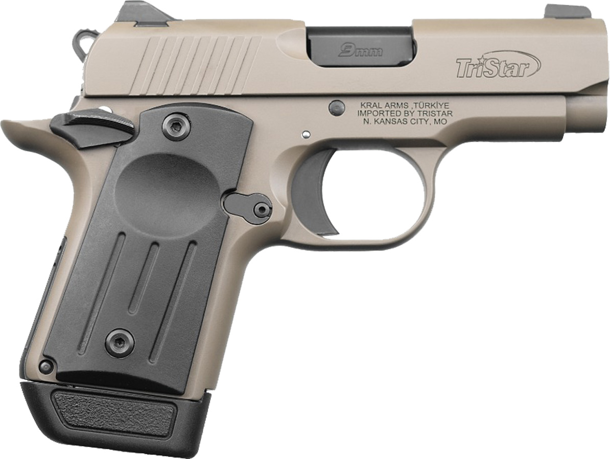 TRISTAR PROTEGE X SUB COMPACT - 3.2" 9MM 7RND FDE