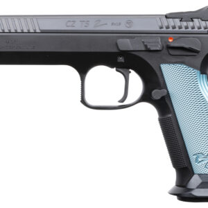 CZ TS2 SA 9MM FS 20RD - BLACK POLYCOAT BLUE GRIP
