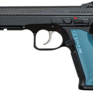 CZ SHADOW 2 9MM FS 17RD - BLACK POLYCOAT BLUE GRIP