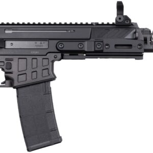 CZ-USA Bren 2 MS 5.56 NATO AR pistol with 11-inch black barrel and folding adjustable sights