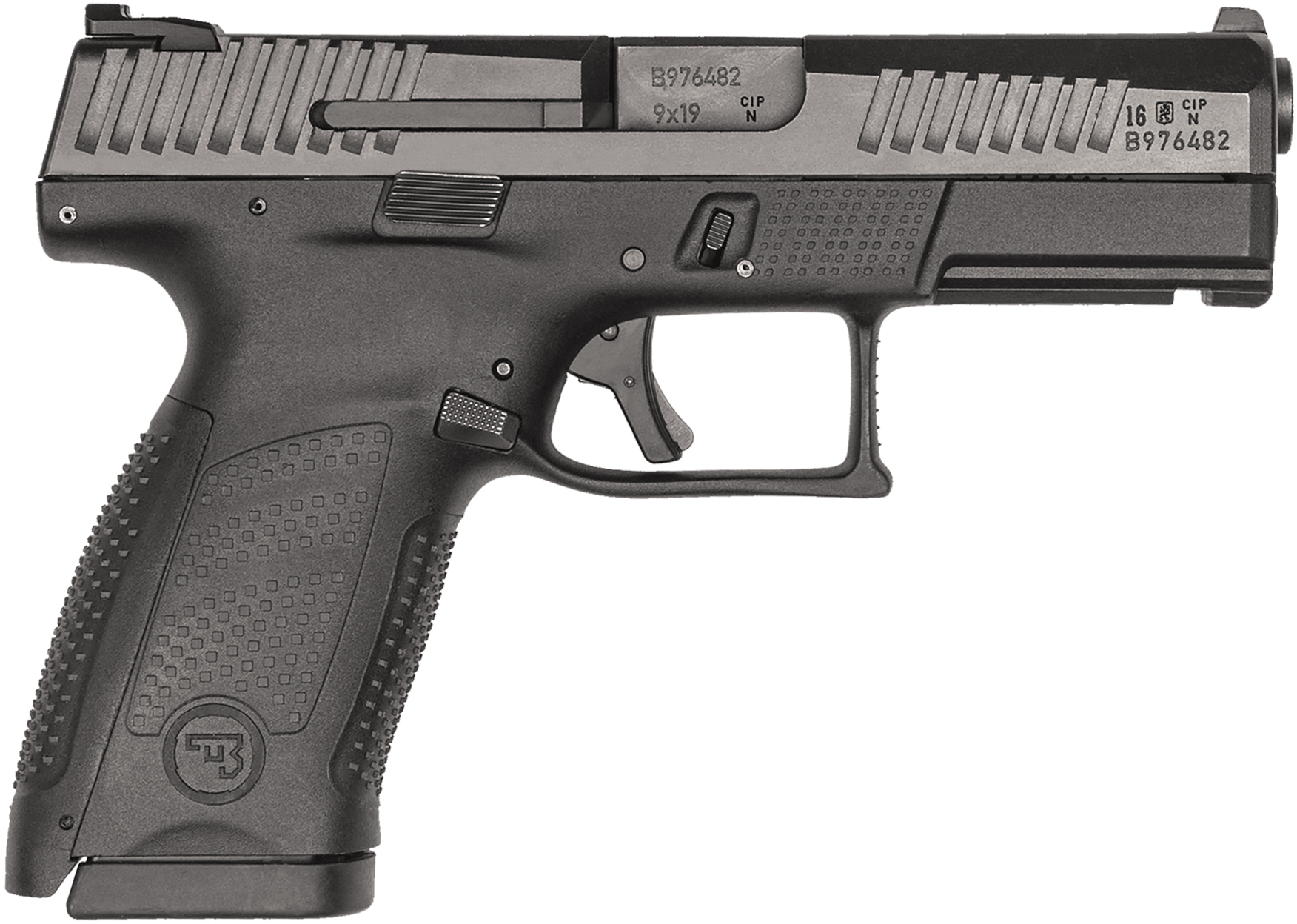 CZ P-10 C 9mm Striker-Fired Pistol – Black Polymer, 15+1 Capacity - Image 2