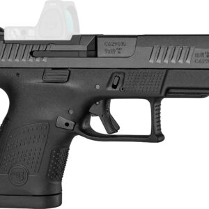 CZ P-10 S 9mm Semi-Auto Pistol – Black, 12+1, 3.5" Barrel, Optic Ready