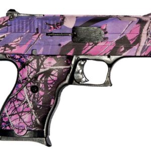 Hi-Point C-9 9mm semi-automatic pistol in pink camo finish with 3.5-inch barrel