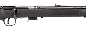 Savage Arms Model 93F bolt-action rifle in .22 WMR with 21-inch barrel and black synthetic stock