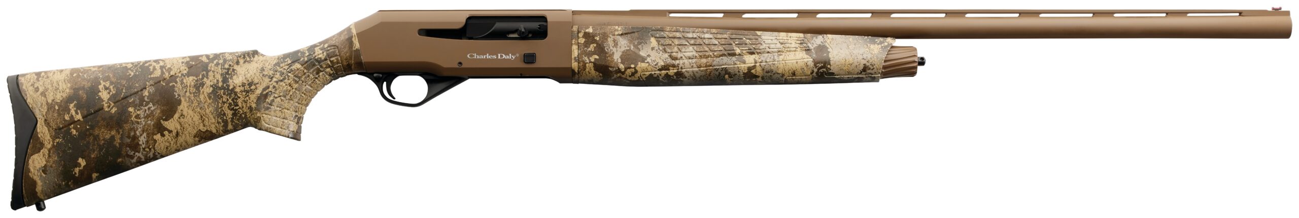 Charles Daly 601 Field 12 Gauge Semi-Auto Shotgun with 28-inch barrel in Flat Dark Earth Prairie finish