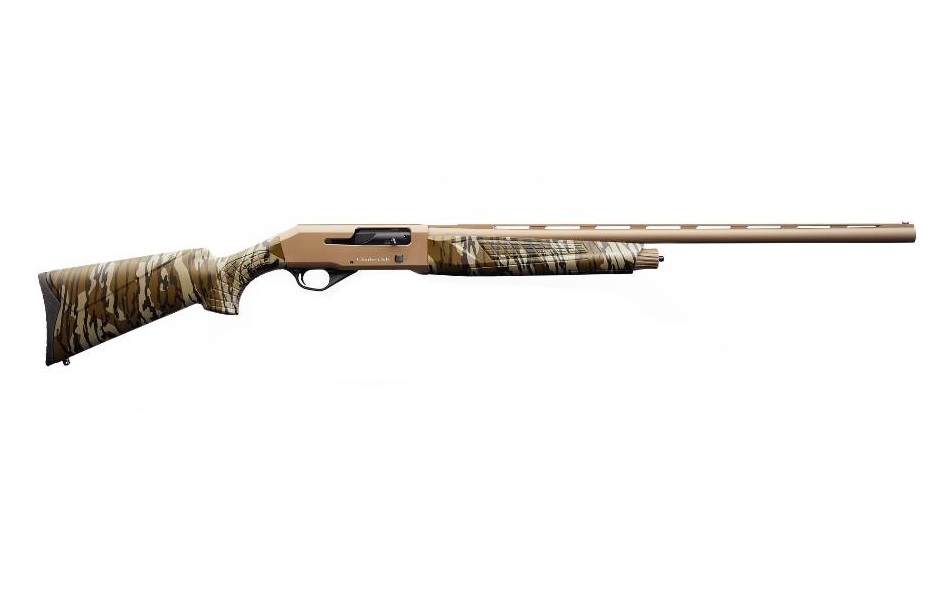 Charles Daly 601 Field semi-automatic 12 gauge shotgun with 28-inch barrel in Mossy Oak Bottomland finish