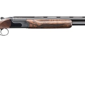 Charles Daly 214E Superior Compact Over/Under 12 Gauge Shotgun with 28-inch blued barrel and wood stock