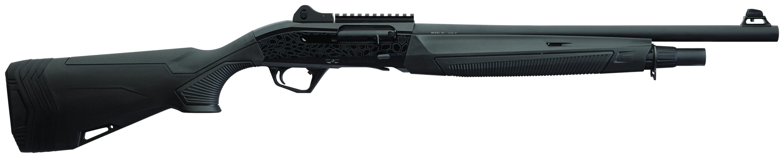 Charles Daly 601 Sport 12 Gauge Semi-Auto Shotgun with 20-inch barrel and black synthetic stock