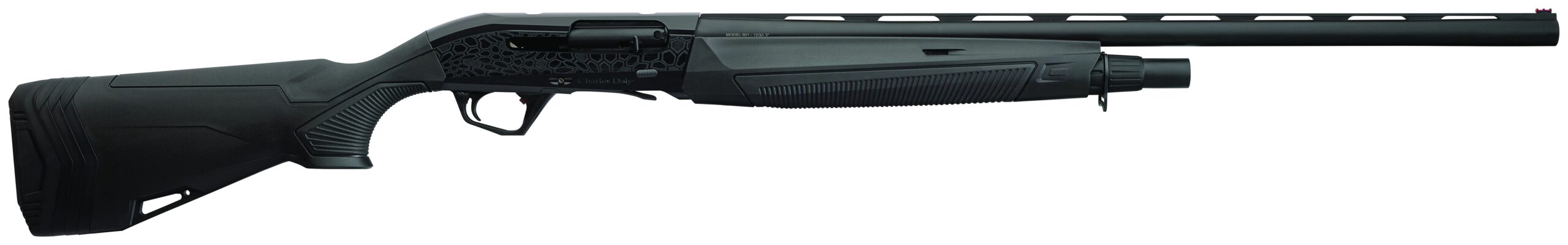 Charles Daly 601 Sport semi-automatic 12 gauge shotgun with 28-inch barrel and black synthetic stock