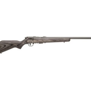 Savage Arms 93R17BVSS bolt-action rifle in .17 HMR with 21-inch satin stainless heavy barrel and laminate stock