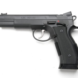 CZ A01-SD Custom 9mm semi-auto pistol with optic-ready slide and fiber optic front sight, CZ part 96333