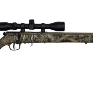 Savage Arms 93 XP bolt-action rifle in .22 WMR camo finish with included scope package
