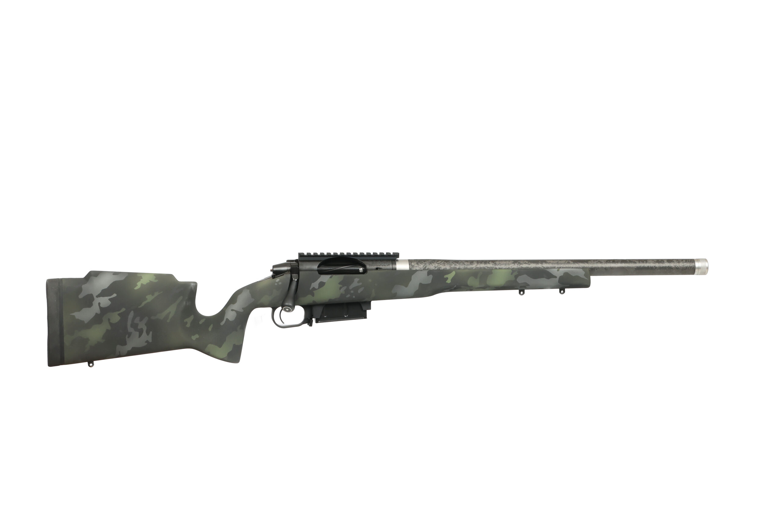 Proof Research Elevation MTR bolt-action rifle in 300 PRC with 20-inch barrel and Midnight finish