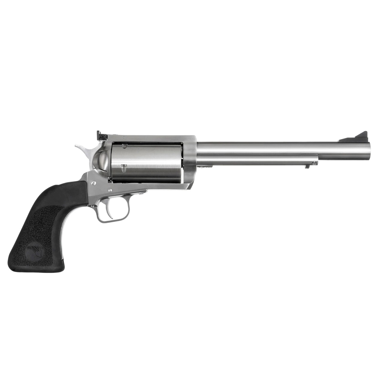 Magnum Research BFR single action revolver in .350 Legend with 7.5-inch brushed stainless barrel and adjustable rear sight