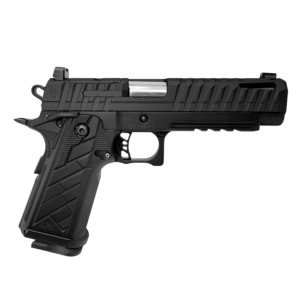 Century Arms LFA Apollo 11 V2 9mm black 1911 pistol with stainless barrel and optic-cut serrated slide