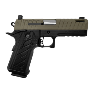 Century Arms LFA Apollo 11 V2 9mm FDE 1911 pistol with optic-ready slide and tritium night sights, flat dark earth finish