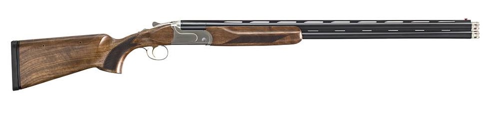 Charles Daly 214E over/under 12 gauge shotgun with 30-inch blued barrel and wood stock