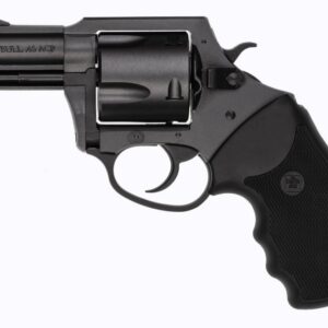 Charter Arms Mag Pug .357 Magnum revolver with 2.2-inch barrel and black nitride finish, right-side profile view