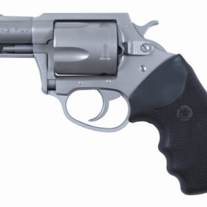 Charter Arms Mag Pug .357 Magnum 2.2-inch matte stainless double-action revolver, right-side profile view