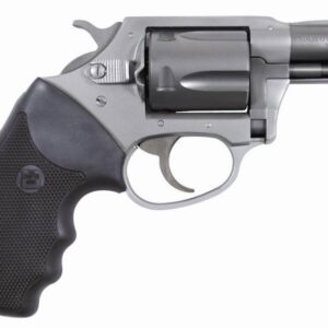 Charter Arms Southpaw .38 Special 2-inch aluminum frame revolver with stainless barrel, silver finish, left-hand cylinder release