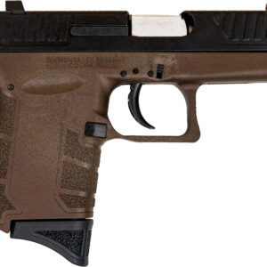 Diamondback Firearms DB9 Gen IV 9mm Semi-Auto Pistol – Black/Bronze, 3" Barrel, 6+1