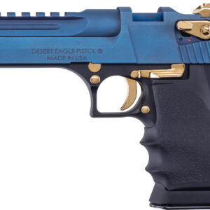 DESERT EAGLE L5 SERIES 50AE - 5" BLACK & CARBO BLUE PVD