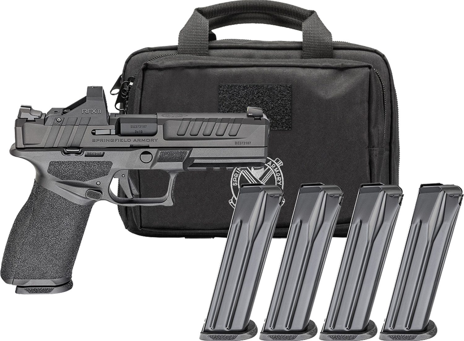 SPRINGFIELD ECHELON 9MM 4.5" - 10RD 4 MAGS GEAR PAC