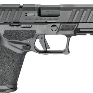 Springfield Armory Echelon Alpha 9mm semi-auto pistol in black with 4-inch barrel and optic-ready serrated slide, CA compliant