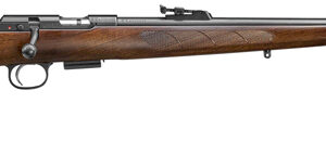 CZ 457 LUX 17HMR 24.5" - BLUED BARREL WALNUT STOCK